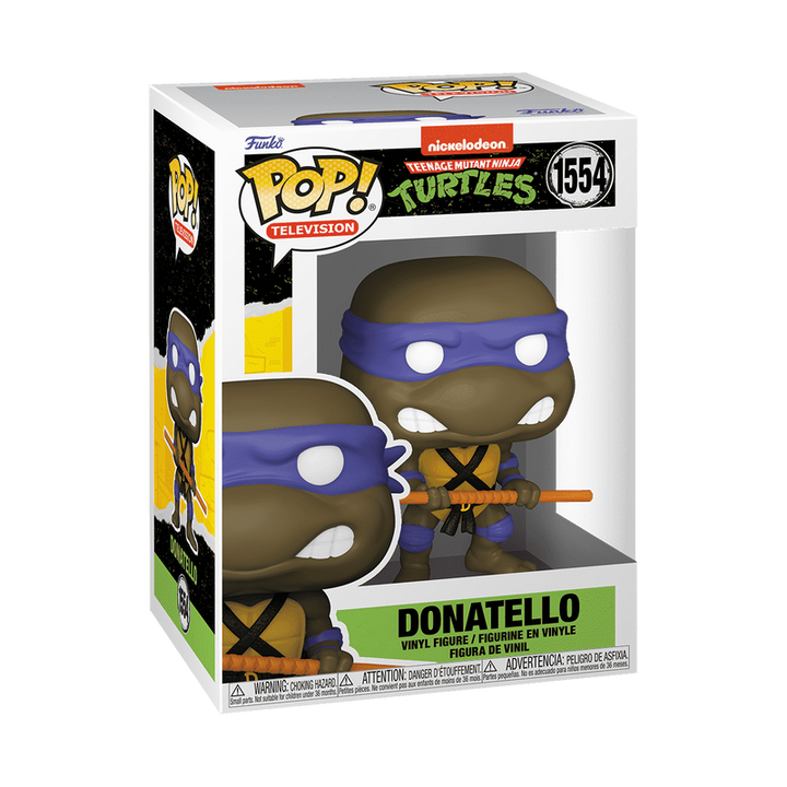 Funko Pop! Television: Teenage Mutant Ninja Turtles - Donatello Classic #1554