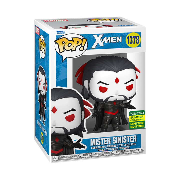 Funko Pop! Marvel: X-Men - Mister Sinister #1378 2024 Summer Convention