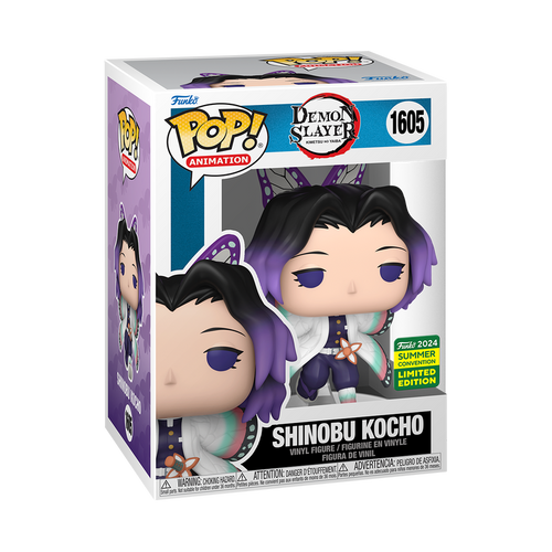 Funko Pop! Animation: Demon Slayer - Shinobu Kocho #1605 2024 Summer Convention