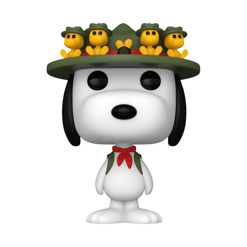 Funko Pop! Television: Snoopy - Snoopy With Beagle Scouts #1553 2024 Summer Convention