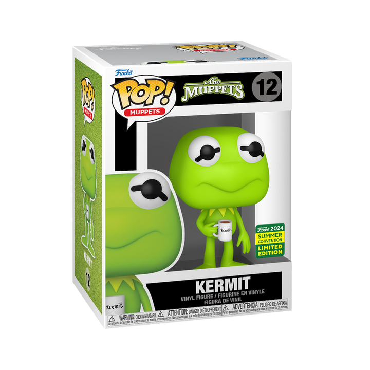 Funko Pop! Muppets: The Muppets - Kermit the Frog #12 2024 Summer Convention