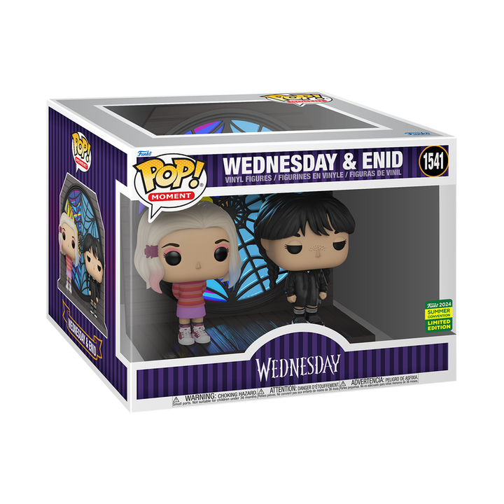 Funko Pop! Moment: The Addams Family - Enid Sinclair & Wednesday Addams #1541 2024 Summer Convention