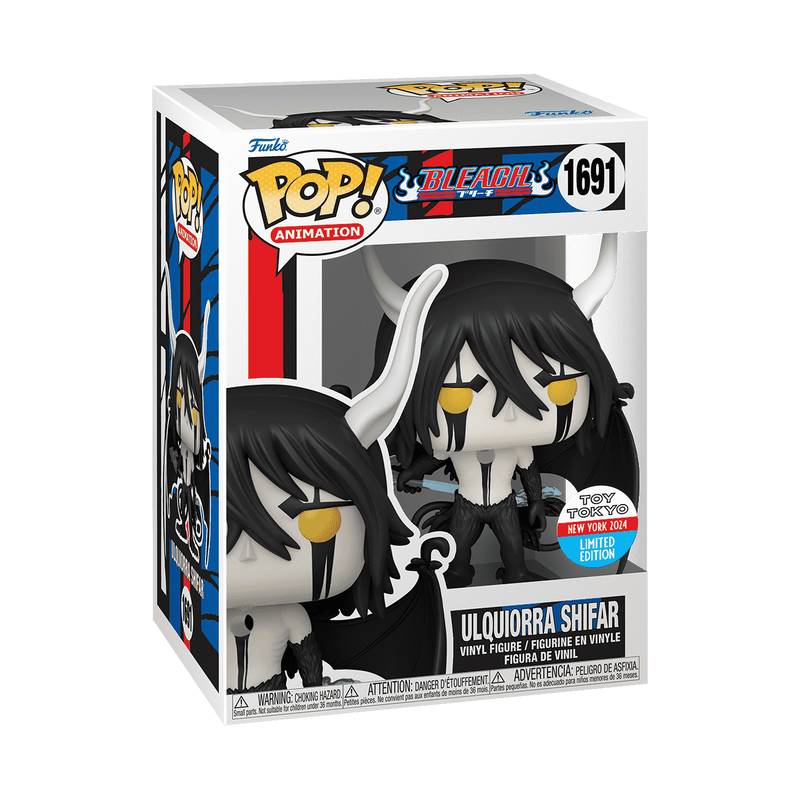 Funko Pop! Animation: Bleach - Ulquiorra Shifar #1691 2024 NYCC Toy Tokyo Limited Edition Exclusive