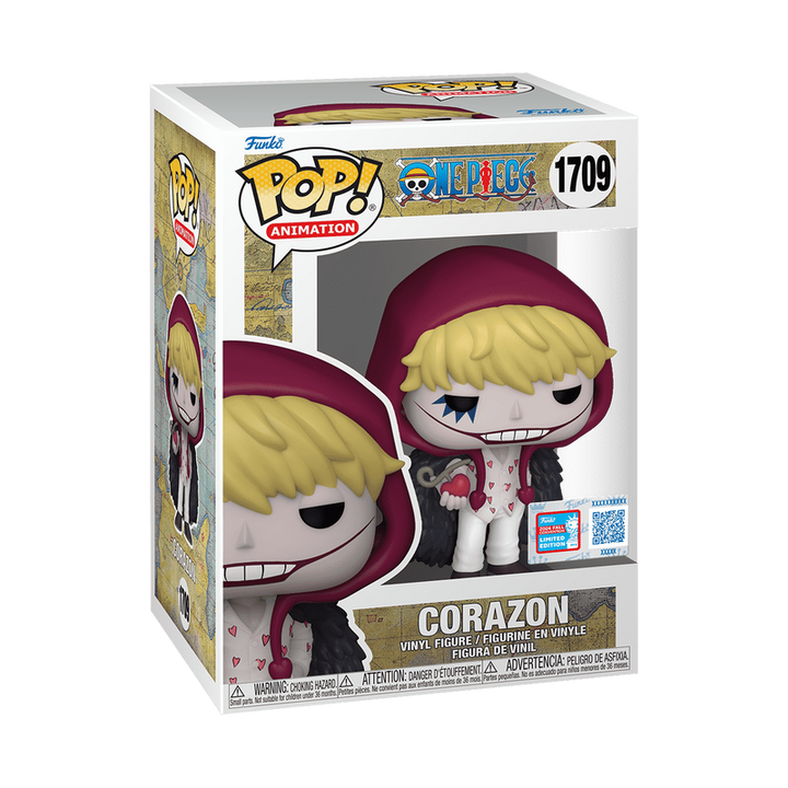 Funko Pop! Animation: One Piece - Corazon With Devil Fruit #1709 2024 Fall Convention Exclusive