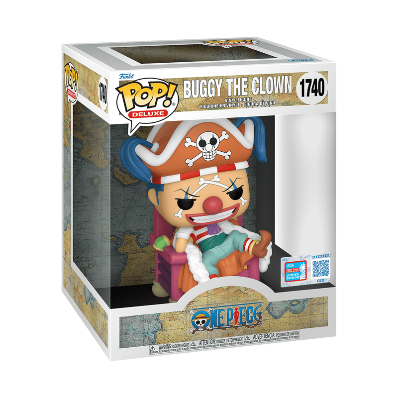 Funko Pop! Deluxe: One Piece - Buggy the Clown #1740 2024 Fall Convention Exclusive