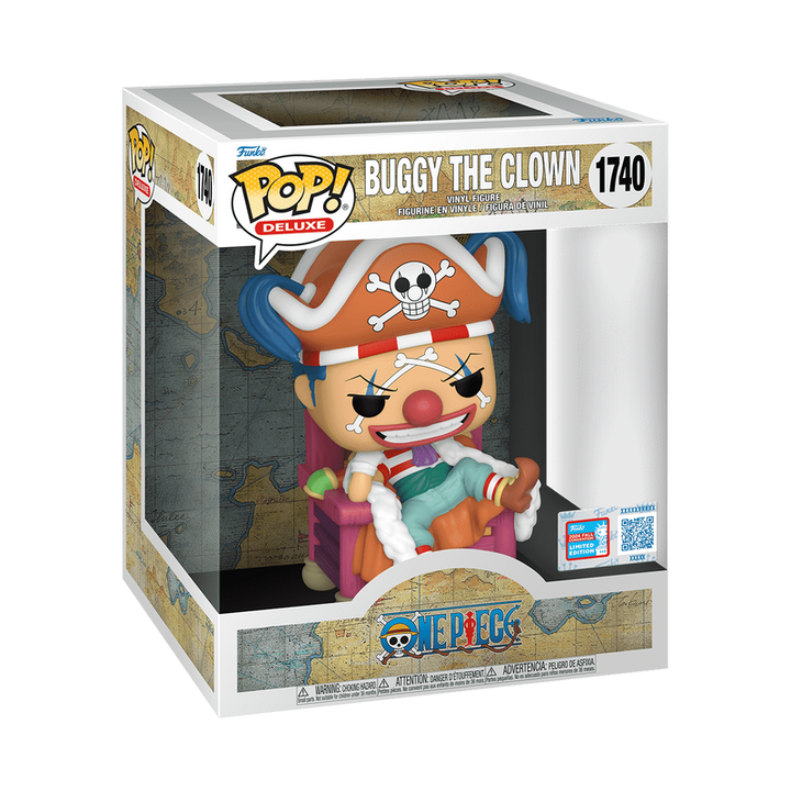 Funko Pop! Deluxe: One Piece - Buggy the Clown #1740 2024 Fall Convention Exclusive