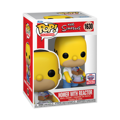 Funko Pop! Television: The Simpsons - Homer with Reactor #1630 2024 FunKon London