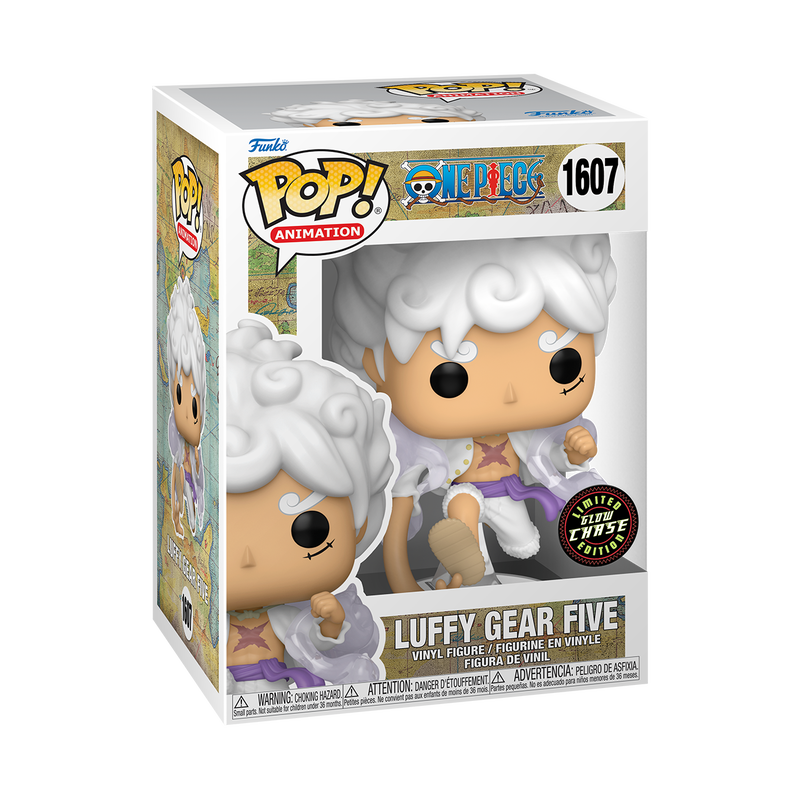 Funko Pop! Animation: One Piece - Monkey D. Luffy Gear Five Glow-in-the-dark Chase