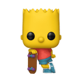 Funko Pop! Animation: The Simpsons - Bart Simpson with Skateboard #1652