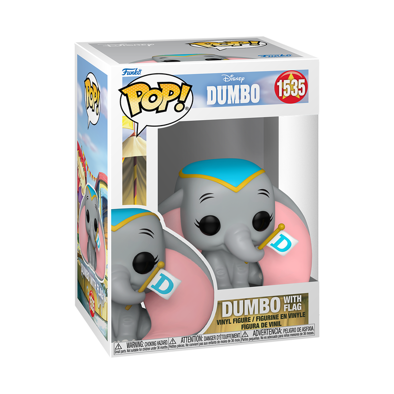 Funko Pop! Disney: Dumbo - Dumbo with Flag #1535