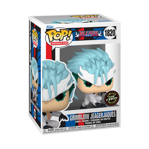 Funko Pop! Animation: Bleach - Grimmjow Jeagerjaques Glow-in-the-dark Chase #1820
