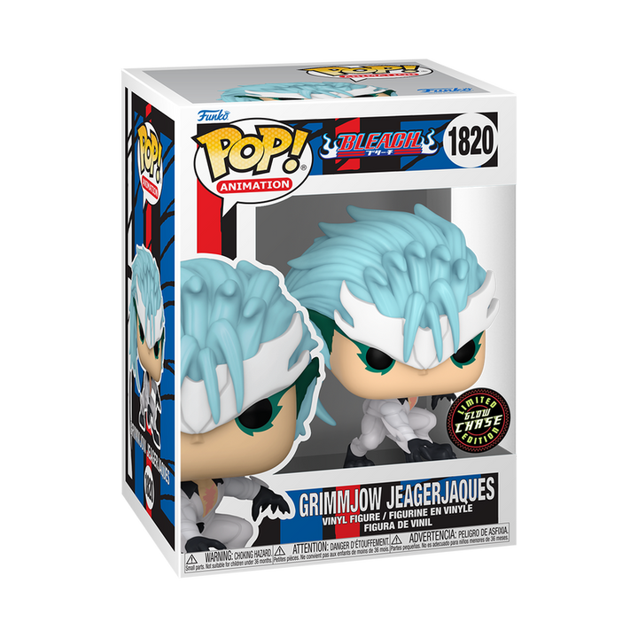 Funko Pop! Animation: Bleach - Grimmjow Jeagerjaques Glow-in-the-dark Chase #1820