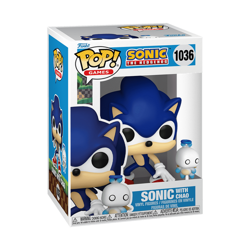 Funko Pop! & Buddy Games: Sonic The Hedgehog - Sonic with Chao #1036