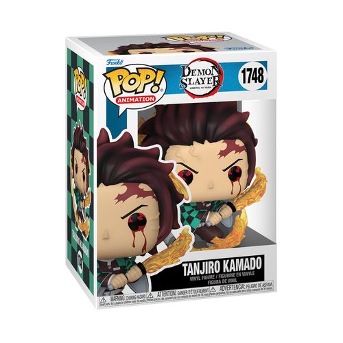Funko Pop! Animation: Demon Slayer: Kimetsu no Yaiba - Tanjiro Kamado Sun Breathing #1748
