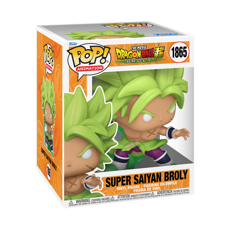 Funko Pop! Super Animation: Dragon Ball Super - Super Saiyan Broly #1865