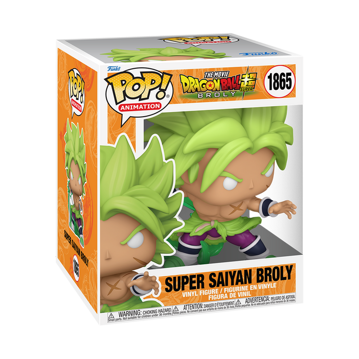 Funko Pop! Super Animation: Dragon Ball Super - Super Saiyan Broly #1865