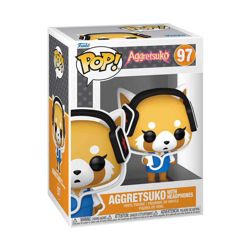 Funko Pop! Aggretsuko - Aggretsuko with Headphones #97