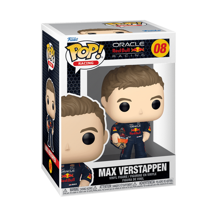 Funko Pop! Racing: Oracle Red Bull Racing - Max Verstappen with Helmet #08