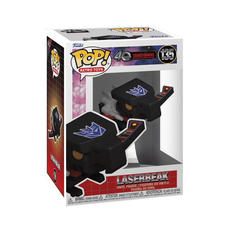 Funko Pop! Retro Toys: Transformers Generation 1 - Laserbeak #135