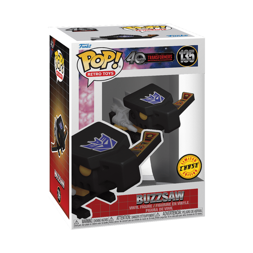 Funko Pop! Retro Toys: Transformers Generation 1 - Buzzsaw Chase #135