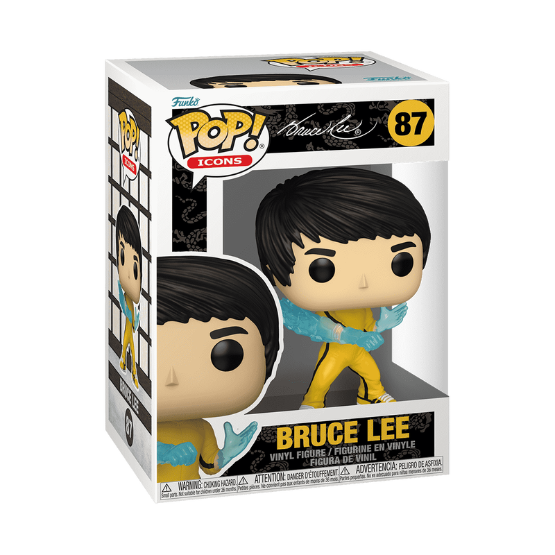 Funko Pop! Icons: Bruce Lee Be Water #87