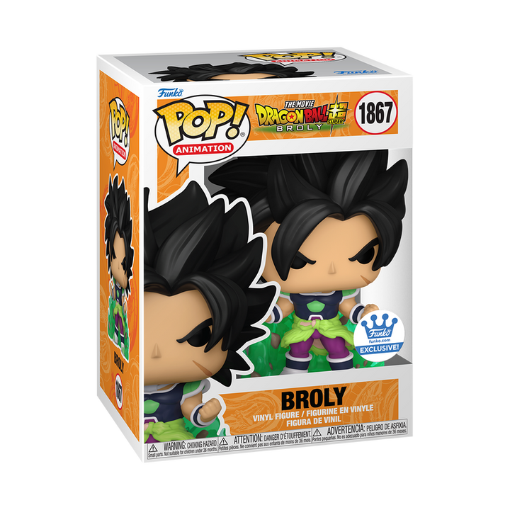 Funko Pop! Animation: Dragon Ball Super: Broly - Broly Enraged #1867 Shop Exclusive