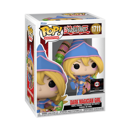 Funko Pop! Animation: Yu-Gi-Oh! - Dark Magician Girl with Magic Cylinder #1711 Chalice Collectibles Exclusive