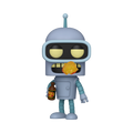 Funko Pop! Animation: Futurama - Bender Burping Glow-in-the-dark Chase #1757 Specialty Series Exclusive