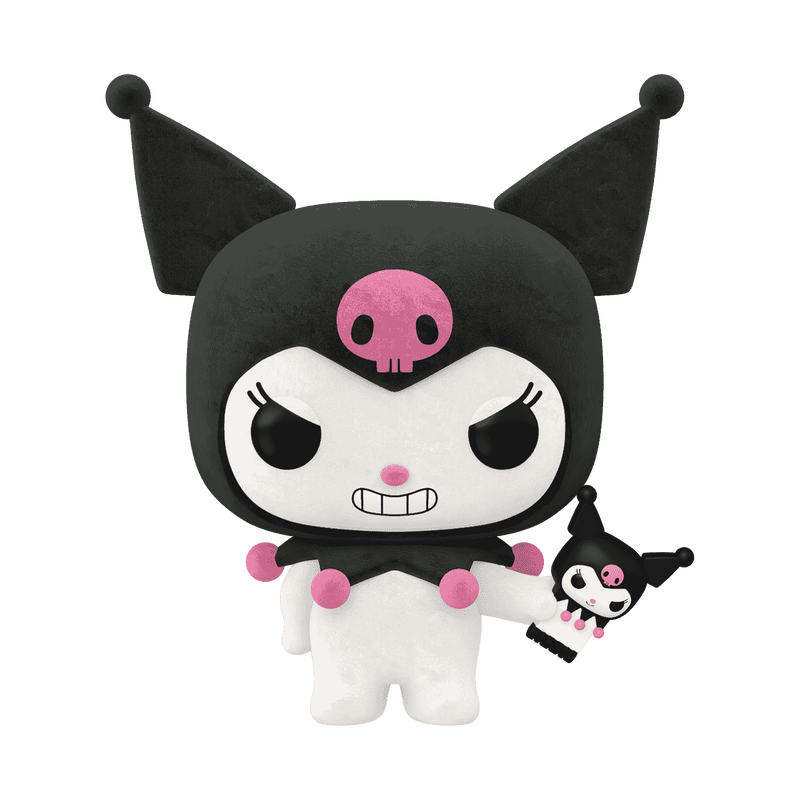 Funko Pop! Sanrio: Kuromi - Kuromi with Phone Flocked Chase #88 Brad's Toys & Collectibles Exclusive