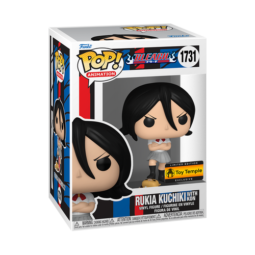 Funko Pop! Animation: Bleach - Rukia Kuchiki with Kon #1731 Toy Temple Exclusive