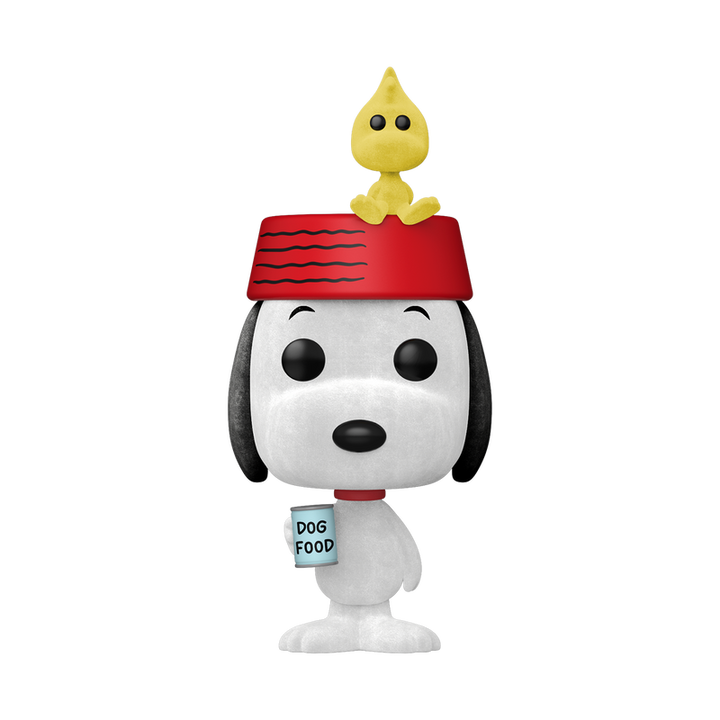 Funko Pop! Animation: Peanuts - Snoopy & Woodstock #2096 Flocked Entertainment Earth Exclusive