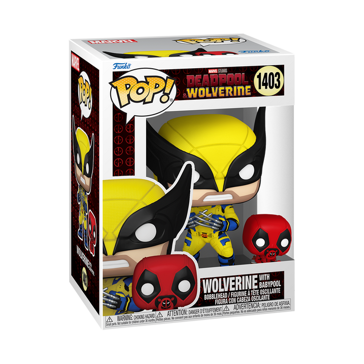 Funko Pop! & Buddy Marvel: Deadpool & Wolverine - Wolverine and Babypool #1403