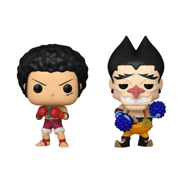 Funko Pop! Animation: One Piece - Luffy & Foxy 2-Pack Hot Topic Exclusive