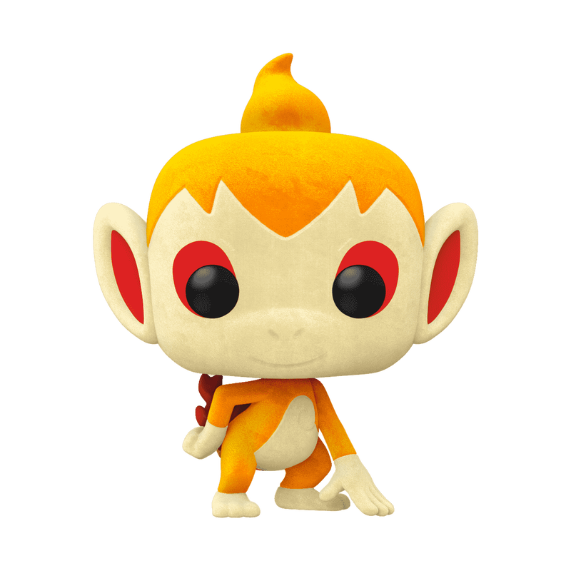 Funko Pop! Games: Pokemon - Chimchar Flocked #963 Shop Exclusive