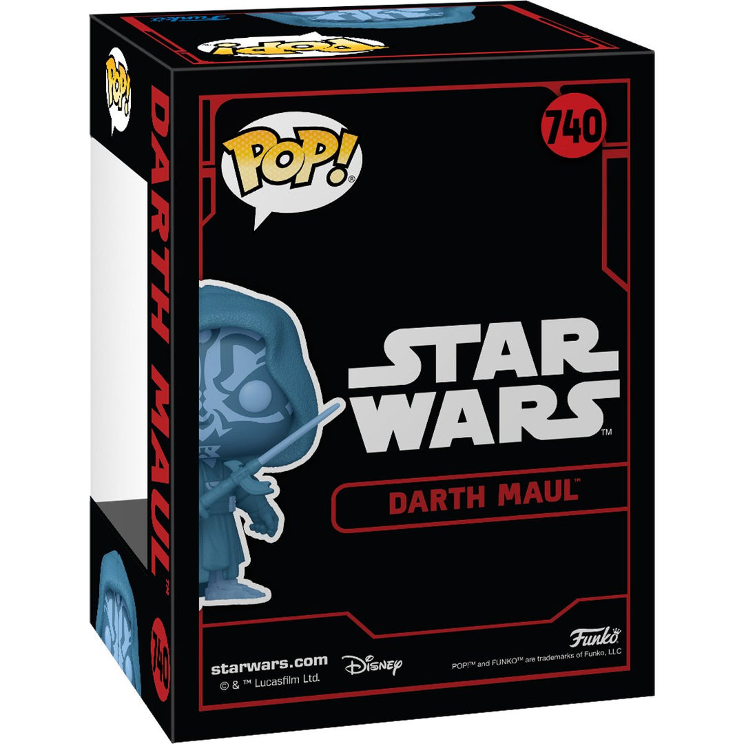 Funko Pop! Star Wars - Hologram Darth Maul Glow-in-the-Dark #740 Specialty Series 