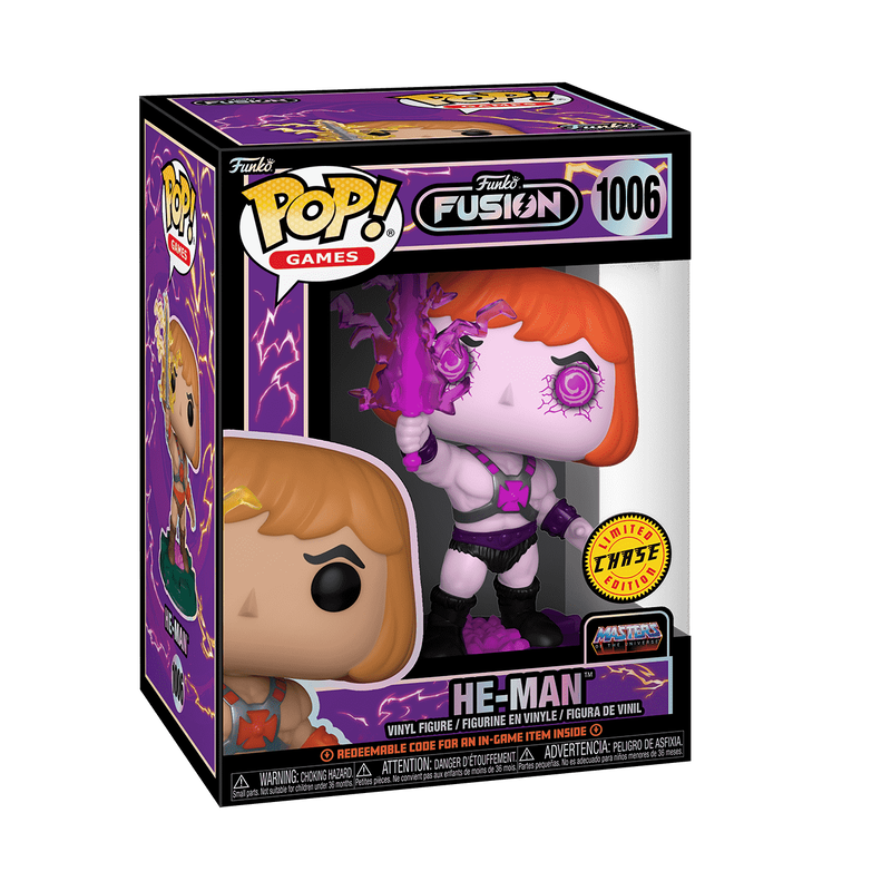 Funko Pop! Fusion Games: Masters of the Universe - He-Man Eddi-fied Chase #1006