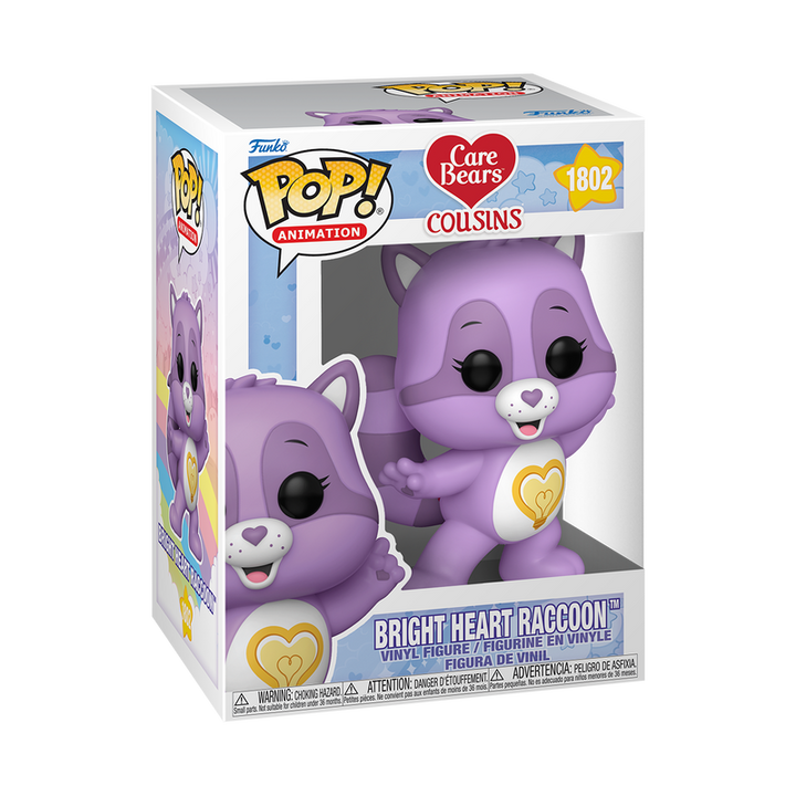 Funko Pop! Animation: Care Bear Cousins - Bright Heart Raccoon #1802