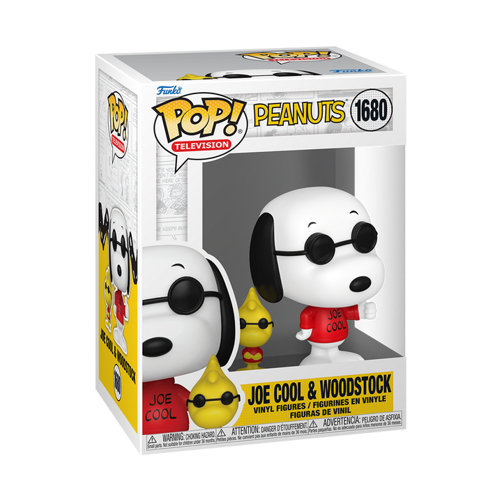 Funko Pop! & Buddy Television: Peanuts - Joe Cool & Woodstock #1680