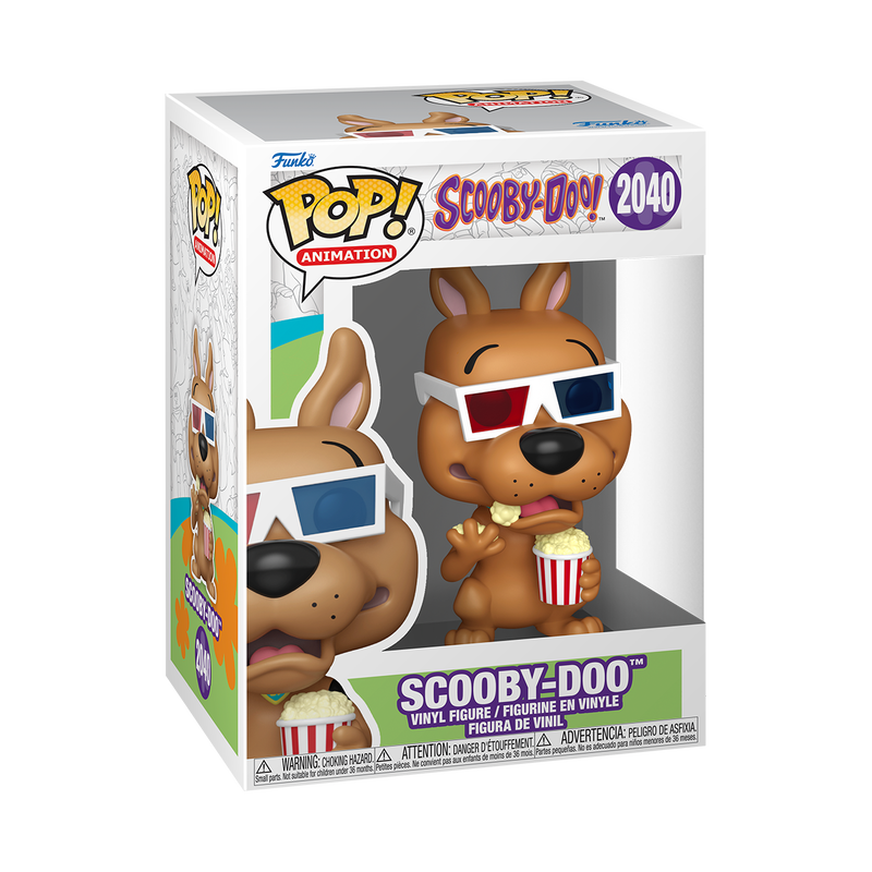 Funko Pop! Animation: Scooby-Doo - Scooby-Doo with 3D Glasses #2040