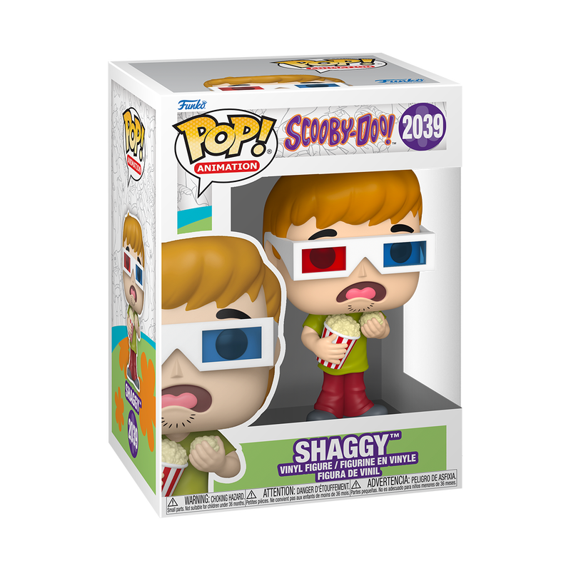 Funko Pop! Animation: Scooby-Doo - Shaggy with 3D Glasses #2039