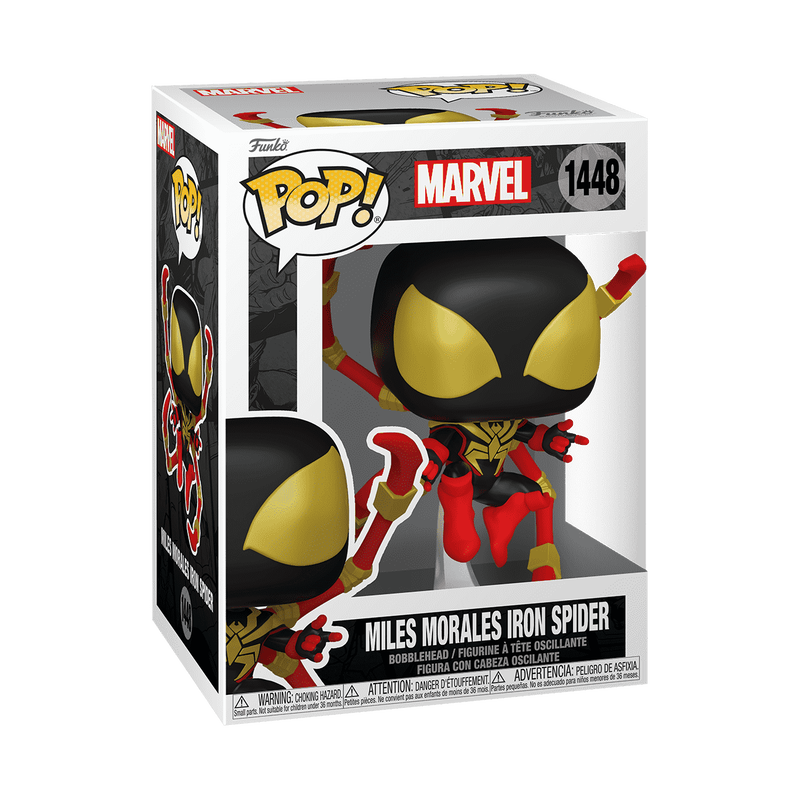 Funko Pop! Marvel: Spider-Man - Miles Morales Iron Spider With Mask #1448