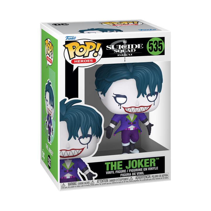 Funko Pop! DC Heroes: Suicide Squad Isekai - The Joker #535