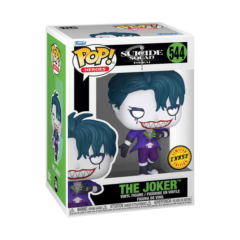 Funko Pop! DC Heroes: Suicide Squad Isekai - The Joker with Knives Chase #535