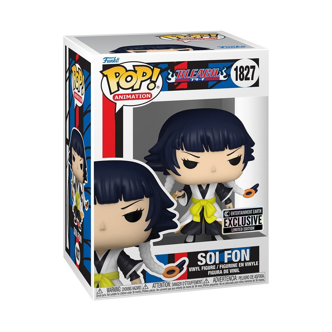 Funko Pop! Animation: Bleach - Soi Fon #1827 Entertainment Earth Exclusive