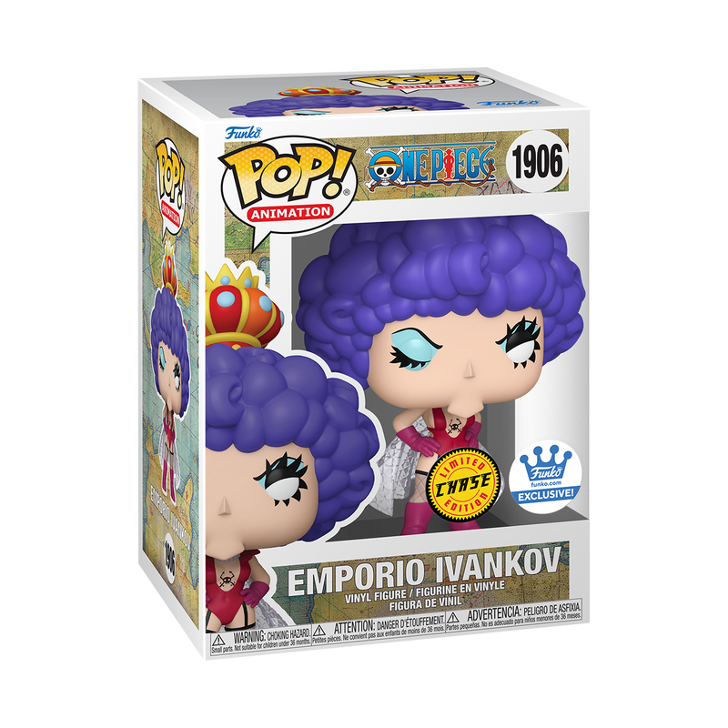 Funko Pop! With Protector Animation: One Piece - Emporio Ivankov Femme Chase #1906 Shop Exclusive