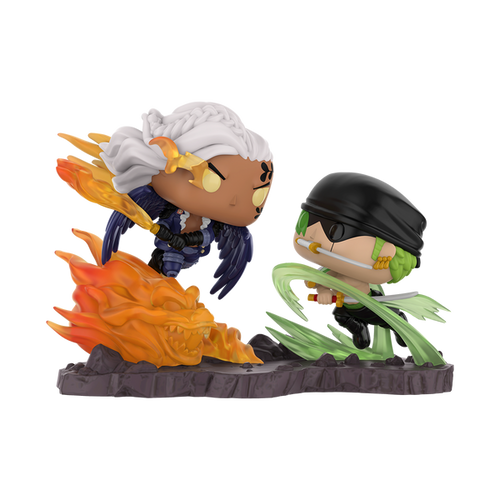 Funko Pop! Moment: One Piece - Roronoa Zoro Vs Unmasked King #1954 GameStop Exclusive
