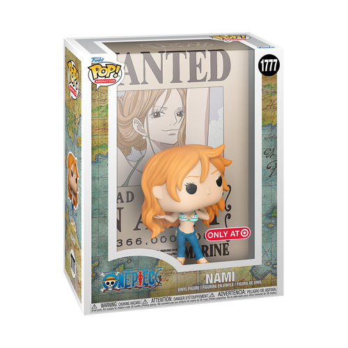 Funko Pop! Poster Animation: One Piece - Nami Wanted #1777 Target Exclusive