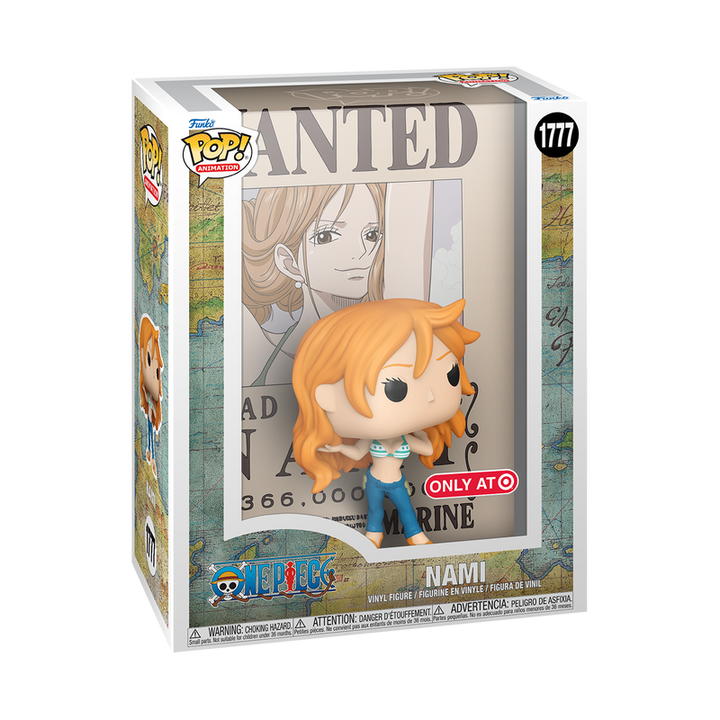 Funko Pop! Poster Animation: One Piece - Nami Wanted #1777 Target Exclusive