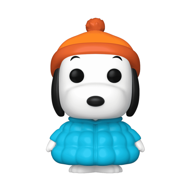 Funko Pop! Television: Peanuts - Snoopy in Blue Puffer Jacket #1681 Chase Specialty Series Exclusive