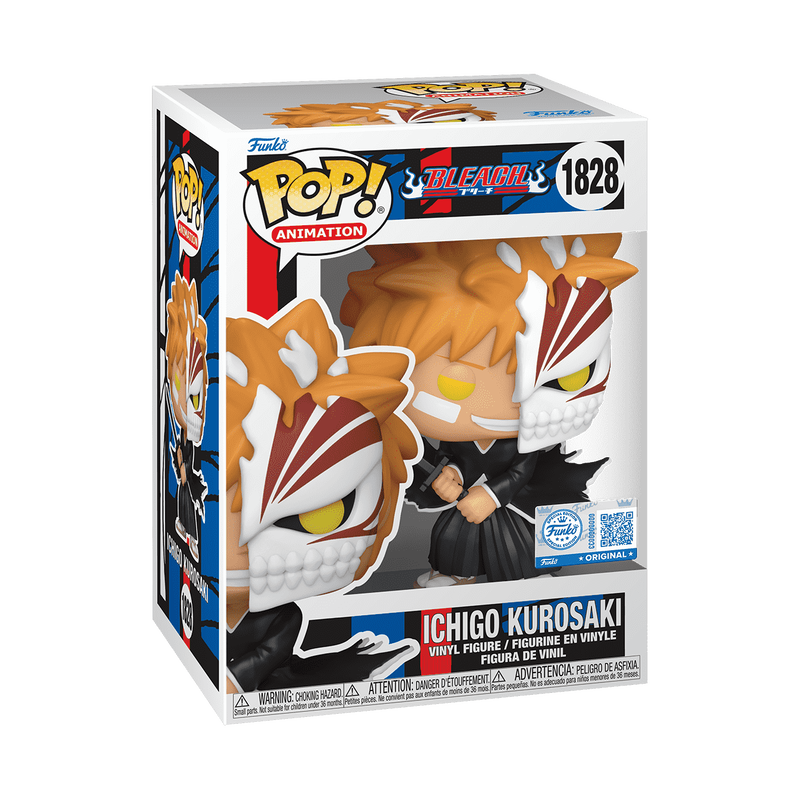 Funko Pop! Animation: Bleach - Ichigo Kurosaki Half Mask #1828 GameStop Exclusive